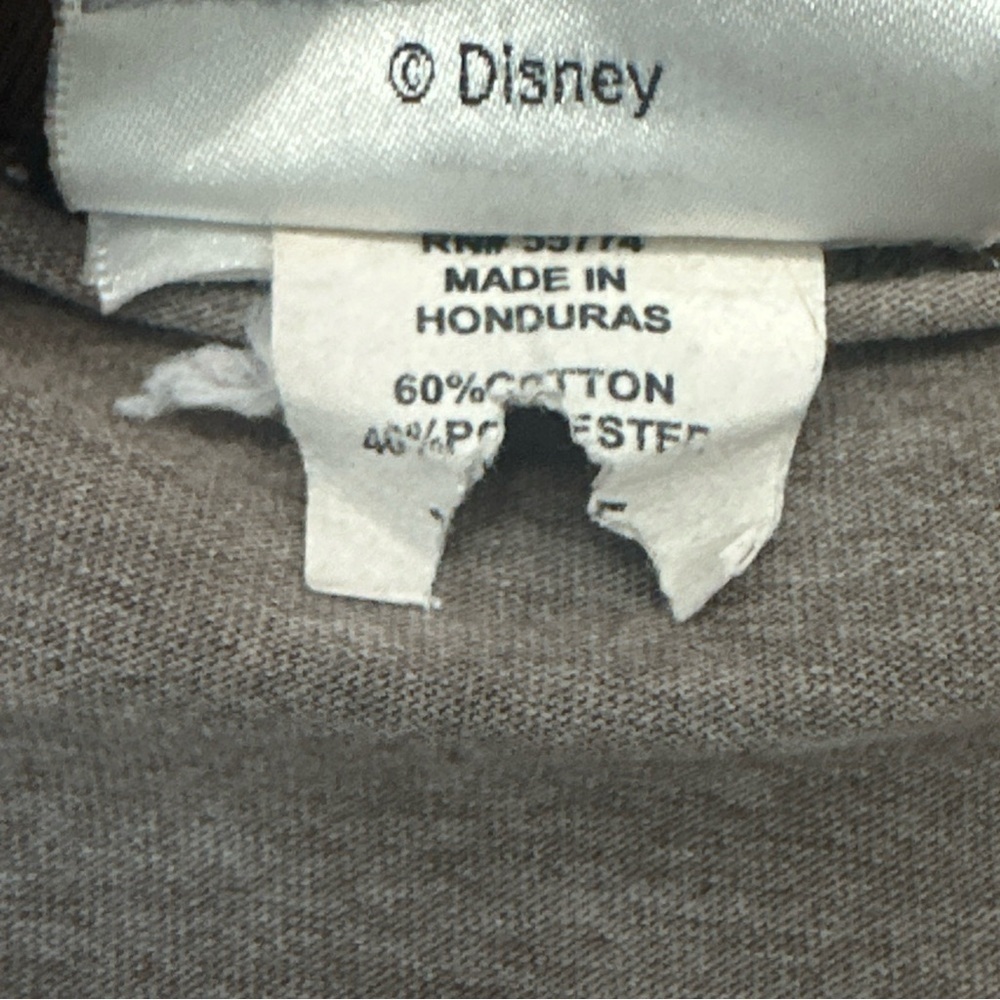 Vintage 1998 Walt Disney World Animal Kingdom Logo Brown XL T-shirt - Picture 4 of 5
